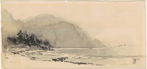 Boat on the Beach by Alfred Thompson Bricher