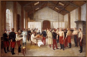 Vaccination at the Val de Grace by Alfred Touchemolin
