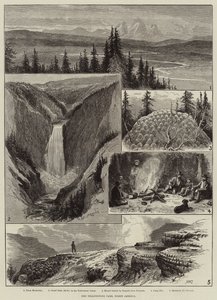 The Yellowstone Park, North America by Alfred W. Cooper