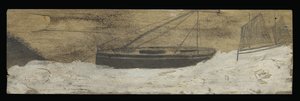 Boats on choppy water