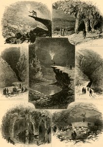 Scenes in Mammoth Cave