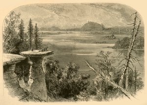 Stand Rock, on the Wisconsin River, 1874