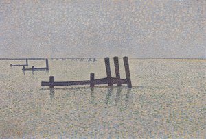 English Channel at Nieuwpoort. Around 1889