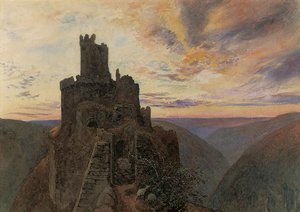 Ehrenburg on the Mosel by Alfred William Hunt