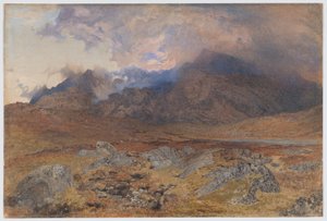 Snowdon, after an April Hailstorm by Alfred William Hunt