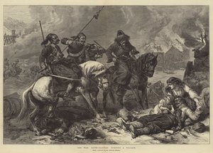 The War, Bashi-Bazouks Burning a Village