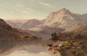 Loch Fad by Alfred de Breanski