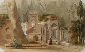 Eyoub, Constantinople by Alfred de Courville