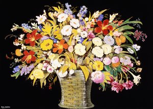 Floral Arrangement by Alfredo Ramos Martinez