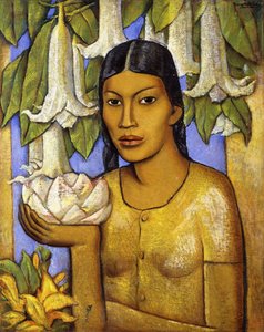 La India de las Floripondias by Alfredo Ramos Martinez
