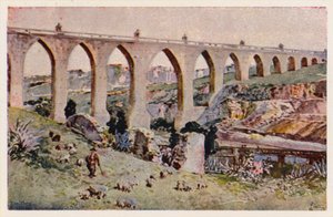 Aques Livres Aqueduct, Lisbon by Alfredo Roque Gameiro