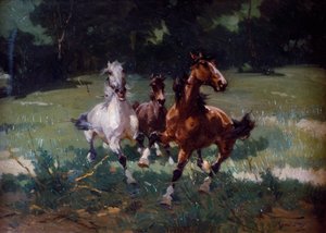 Running Horses