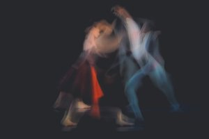 Blurred Dance Motion