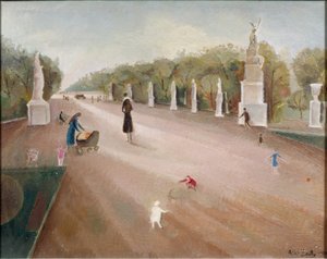 In the Luxembourg Garden