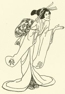 Illustration for The Story of The Mikado (engraving) by Alice Bolingbroke (after) Woodward