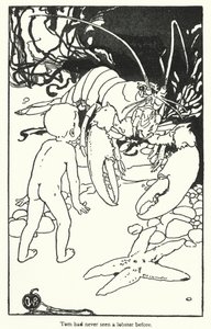Illustration for The Water-Babies by Charles Kingsley by Alice Bolingbroke (after) Woodward