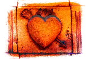 Georgian Heart, from the series Hearts by Alice Gur-Arie