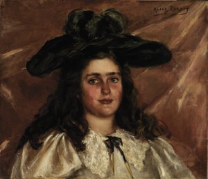Laura Alice in Big Hat by Alice Pike Barney