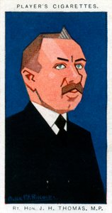 James Henry Thomas, British Trade Unionist and Politician by Alick P. F. Ritchie