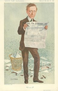 James Louis Garvin by Alick P. F. Ritchie