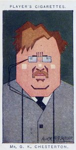 Gilbert Keith Chesterton by Alick Penrose Forbes Ritchie