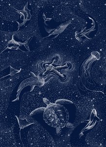 Astronaut Ocean Stars by Alirıza ÇAKIR