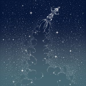 Celestial Squid Flight by Alirıza ÇAKIR