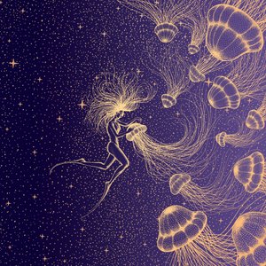Cosmic Jellyfish Dream by Alirıza ÇAKIR