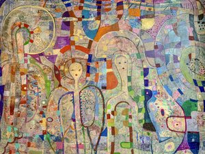 Dreamy Mosaic Figures