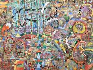Intricate Abstract Mosaic