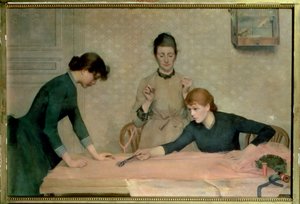 The Sewing Class by Alix d Anethan
