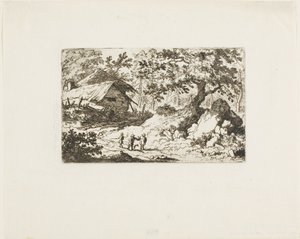 The Ruined Hut by Allaert van Everdingen