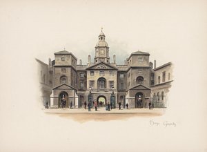 Familiar London: Horse Guards by Allan F. Barraud