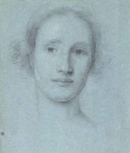 Head of a Girl by Allan Ramsay
