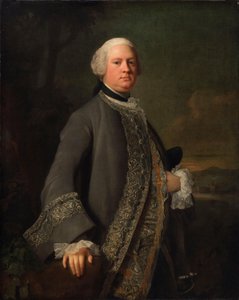 Portrait of Sir John Tyrell, Bt. by Allan Ramsay