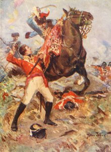 Saving the Colours at Albuera by Allan Stewart