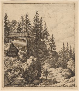 Chapel by Allart van Everdingen