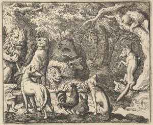 Renard Asks for Confession by Allart van Everdingen