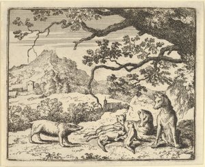 Renard Receives a New Citation from the Badger, 1650-75