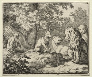 Reynard the Fox: Further False Testimony from Reynard by Allart van Everdingen