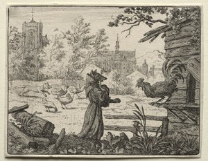 Reynard the Fox: Reynard Disguised as a Monk