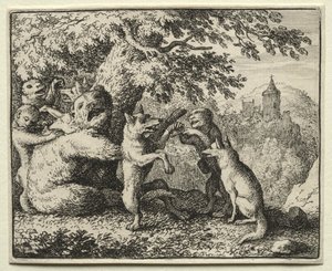 Reynard the Fox: Reynard Equipped for his Pilgrimage