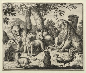 Reynard the Fox: Reynard Exonerates Himself by Allart van Everdingen