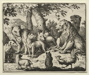 Reynard the Fox: Reynard Exonerates Himself by Allart van Everdingen