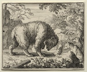 Reynard the Fox: Reynard Promises Honey to the Bear