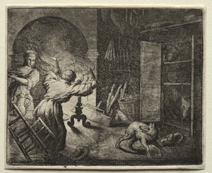 Reynard the Fox: Reynard Steals a Capon by Allart van Everdingen