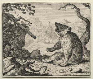 Reynard the Fox: The Bear Calls Reynard to Court by Allart van Everdingen