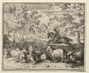 Reynard the Fox: The Chase of the Stag by Allart van Everdingen