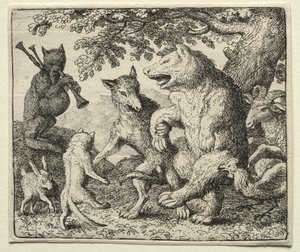 Reynard the Fox: The Wolf and the Bear Celebrate Their Freedom