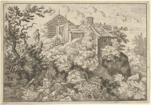 The Three Cottages on the Hill, 17th Century
